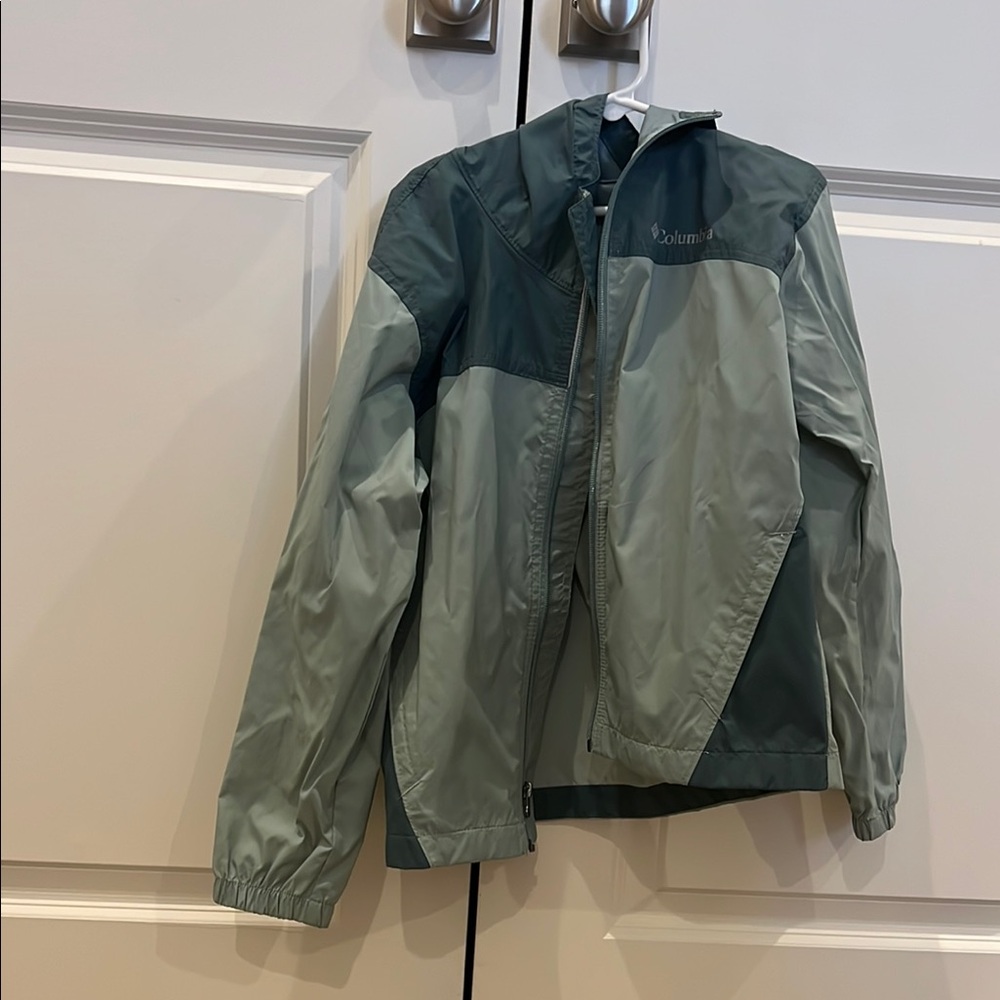 Columbia Two-Tone Green Jacket